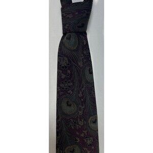 Park Lane Tie 100% Silk  Peacock Feathers